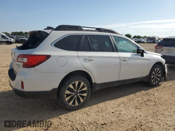 2017 Subaru Outback Limited with VIN 4S4BSENC1H3225245, listed as a Copart auction lot 48567765 with 121,816 mi miles and Salvage title. Bid and sale history available at DreamBid. Image 3.