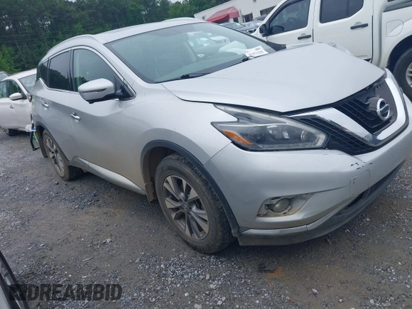 2018 Nissan Murano SL z VIN 5N1AZ2MG5JN123662, wystawiony jako IAAI lot #42371325 z przebiegiem 71 150 mil mil oraz . Historia ofert i sprzedaży dostępna na DreamBid. Obrazek 1.