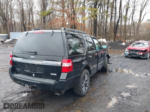 2017 Ford Expedition Limited with VIN 1FMJU2AT2HEA33704, listed as a IAAI auction lot 41554982 with 115,097 mi miles and . Bid and sale history available at DreamBid. Image 4.