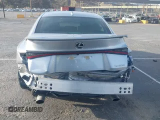 2022 Lexus IS with VIN JTHDA1D2XN5120901, listed as a IAAI auction lot 41679248 with 23,038 mi miles. Bid and sale history available at carsss.com. Image 17.