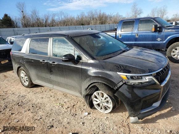 2022 Kia Carnival LXS with VIN KNDNB4H35N6106678, listed as a Copart auction lot 46287635 with 94,106 mi miles and Salvage Title. Bid and sale history available at carsss.com. Image 4.