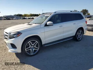 2017 Mercedes-Benz GLS 550 with VIN 4JGDF7DE9HA843999, listed as a Copart auction lot 72162744 with 129,842 mi miles and Clean Title. Bid and sale history available at DreamBid. Image 1.