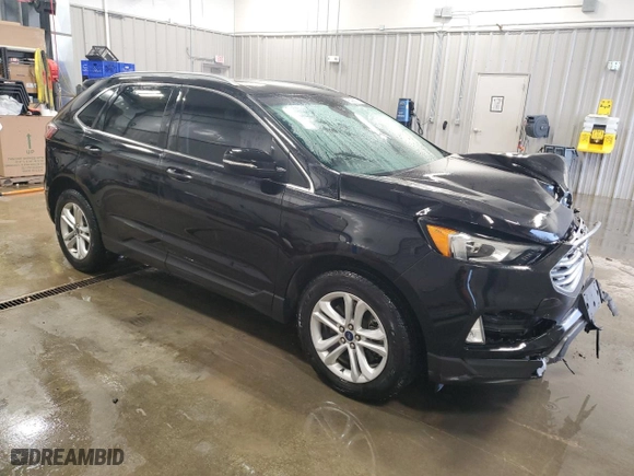 2020 Ford Edge SEL with VIN 2FMPK4J95LBA77507, listed as a Copart auction lot 45096675 with 0 mi miles and Salvage Title. Bid and sale history available at carsss.com. Image 4.