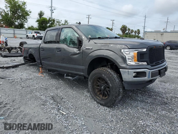 2020 Ford F-150 XL with VIN 1FTEW1E4XLFB96892, listed as a Copart auction lot 59412395 with 47,473 mi miles and Salvage title. Bid and sale history available at DreamBid. Image 4.