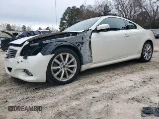 2012 Infiniti G37 Coupe Journey with VIN JN1CV6EK6CM422219, listed as a Copart auction lot 47464685 with 118,736 mi miles and Salvage Title. Bid and sale history available at carsss.com. Image 1.