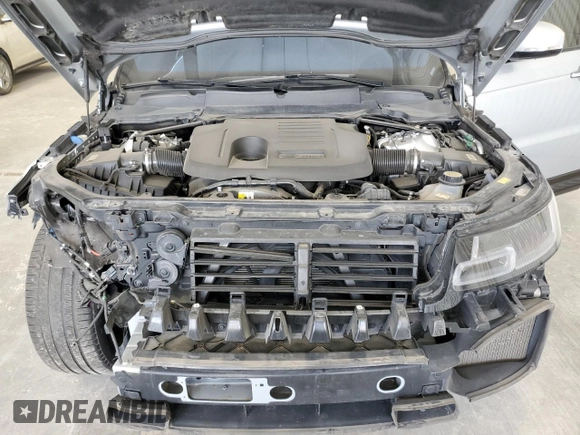 2021 Land Rover Range Rover Sport HSE Silver Edition with VIN SALWR2SU7MA760219, listed as a Copart auction lot 57025665 with 64,088 mi miles and Salvage title. Bid and sale history available at DreamBid. Image 12.