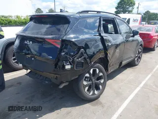 2023 Kia Sportage X-Line with VIN 5XYK6CAF1PG004543, listed as a IAAI auction lot 42145807 with 19,579 mi miles and . Bid and sale history available at DreamBid. Image 4.