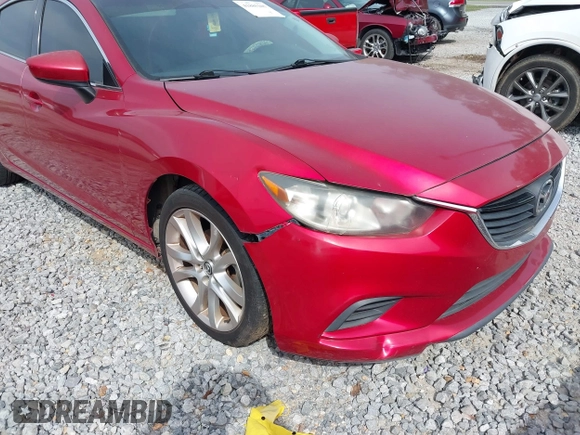 2015 Mazda 6 i Touring with VIN JM1GJ1V57F1218364, listed as a IAAI auction lot 41885205 with 233,747 mi miles. Bid and sale history available at carsss.com. Image 6.