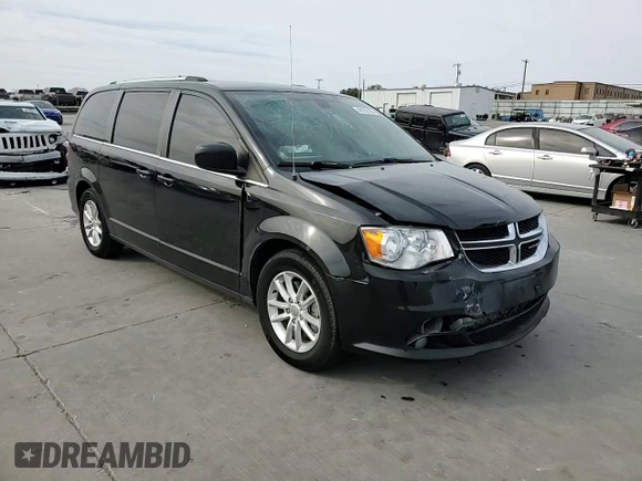2019 Dodge Grand Caravan SXT with VIN 2C4RDGCG9KR662312, listed as a Copart auction lot 48182105 with 191,199 mi miles and Salvage Title. Bid and sale history available at DreamBid. Image 12.