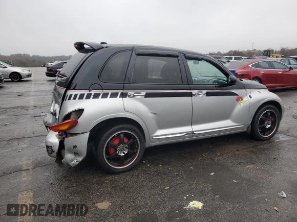 2005 Chrysler PT Cruiser Limited with VIN 3C8FY68855T533079, listed as a Copart auction lot 83858344 with 145,734 mi miles and Salvage title. Bid and sale history available at DreamBid. Image 3.