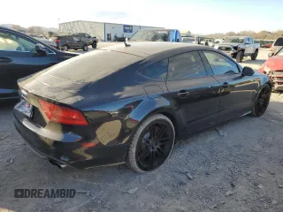 2014 Audi S7 Prestige with VIN WAUW2AFC2EN034654, listed as a Copart auction lot 76705853 with 90,513 mi miles and Salvage Title. Bid and sale history available at carsss.com. Image 3.