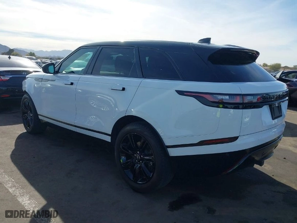 2022 Land Rover Range Rover Velar R-Dynamic S with VIN SALYT2EX6NA331025, listed as a IAAI auction lot 41417399 with 28,697 mi miles. Bid and sale history available at carsss.com. Image 3.
