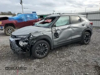 2023 Chevrolet TrailBlazer LT with VIN KL79MPSL1PB211604, listed as a Copart auction lot 44072335 with 24,485 mi miles and Salvage Title. Bid and sale history available at carsss.com. Image 1.