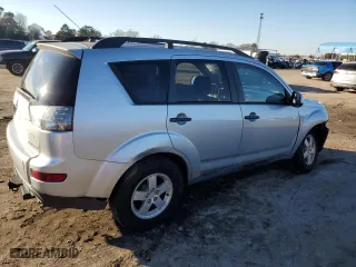 2007 Mitsubishi Outlander LS with VIN JA4MT31X37Z001150, listed as a Copart auction lot 41342215 with 227,663 mi miles and Salvage Title. Bid and sale history available at carsss.com. Image 3.