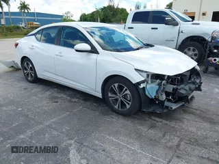 2022 Nissan Sentra SV z VIN 3N1AB8CV7NY287969, wystawiony jako IAAI lot #42501611 z przebiegiem 55 975 mil mil oraz . Historia ofert i sprzedaży dostępna na DreamBid. Obrazek 1.