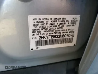 2003 Honda Pilot EX z VIN 2HKYF18633H607078, wystawiony jako Copart lot #51830565 z przebiegiem 197 338 mil mil oraz Szkoda całkowita • Salvage title. Historia ofert i sprzedaży dostępna na DreamBid. Obrazek 13.