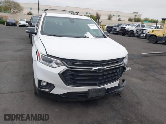 2020 Chevrolet Traverse Premier with VIN 1GNEVKKWXLJ120947, listed as a IAAI auction lot 42078271 with 123,911 mi miles. Bid and sale history available at carsss.com. Image 12.