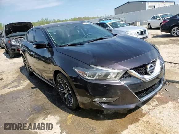 2017 Nissan Maxima SV with VIN 1N4AA6AP0HC410930, listed as a Copart auction lot 53498195 with 54,178 mi miles and Salvage Title. Bid and sale history available at DreamBid. Image 13.