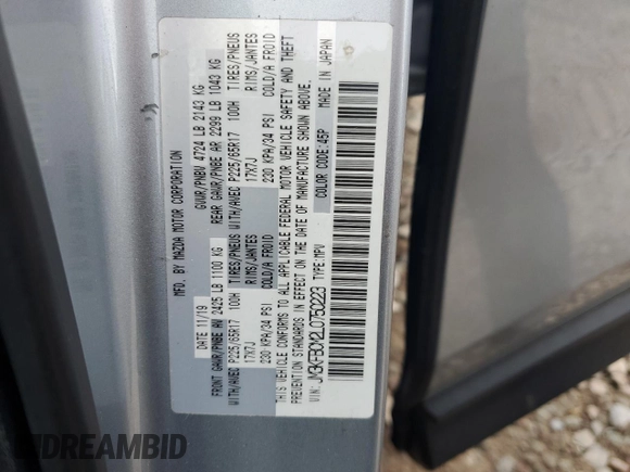 2020 Mazda CX-5 Touring z VIN JM3KFBCM2L0750223, wystawiony jako Copart lot #56300415 z przebiegiem 87 392 mil mil oraz Szkoda całkowita • Salvage title. Historia ofert i sprzedaży dostępna na DreamBid. Obrazek 14.