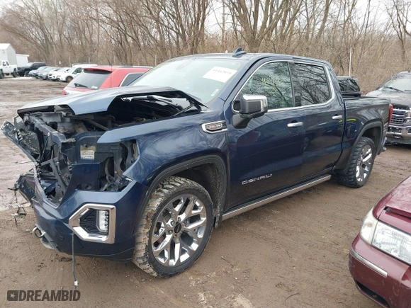 2020 GMC Sierra 1500 Denali with VIN 1GTU9FEL2LZ162726, listed as a IAAI auction lot 41442855 with 142,272 mi miles. Bid and sale history available at carsss.com. Image 19.
