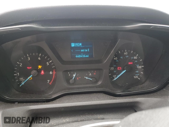 2019 Ford Transit with VIN 1FTBW3XG1KKB82665, listed as a Copart auction lot 57649055 with 440,416 mi miles and Salvage title. Bid and sale history available at DreamBid. Image 9.