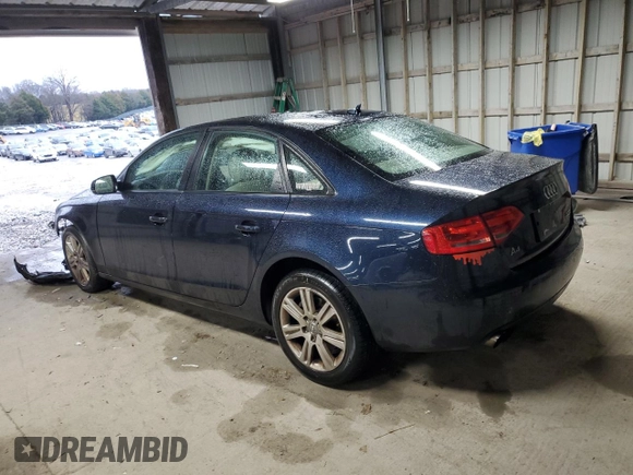 2010 Audi A4 2.0T Premium with VIN WAUAFAFL7AN049403, listed as a Copart auction lot 44896155 with 105,010 mi miles and Salvage Title. Bid and sale history available at carsss.com. Image 2.