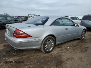 2002 Mercedes-Benz CL with VIN WDBPJ78J32A026038, listed as a Copart auction lot 44579075 with 59,919 mi miles and Clean Title. Bid and sale history available at carsss.com. Image 3.