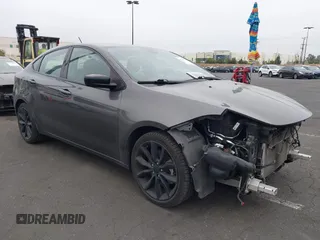 2016 Dodge Dart SXT Sport with VIN 1C3CDFFA4GD804135, listed as a IAAI auction lot 42094322 with 115,064 mi miles. Bid and sale history available at carsss.com. Image 1.
