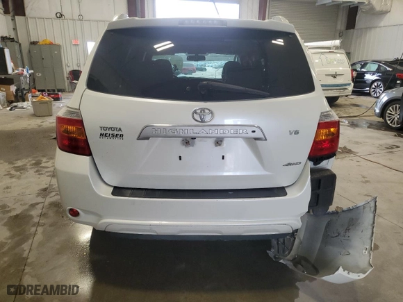 2008 Toyota Highlander Limited with VIN JTEES42A182063407, listed as a Copart auction lot 52200235 with 214,693 mi miles and Clean Title. Bid and sale history available at carsss.com. Image 6.