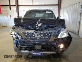 2020 Nissan Armada Platinum with VIN JN8AY2NE8L9782310, listed as a Copart auction lot 38590844 with 52,274 mi miles. Bid and sale history available at carsss.com. Image 5.