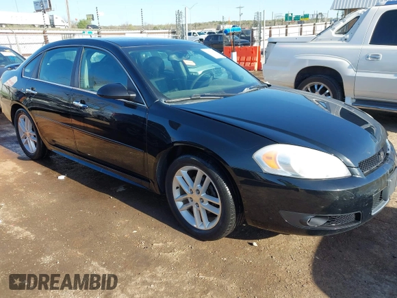 2012 Chevrolet Impala LTZ with VIN 2G1WC5E39C1280827, listed as a IAAI auction lot 41979470 with 153,669 mi miles and . Bid and sale history available at DreamBid. Image 1.