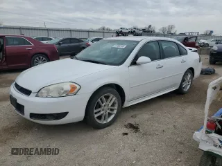 2014 Chevrolet Impala LTZ with VIN 2G1WC5E38E1143767, listed as a Copart auction lot 47768755 with 181,083 mi miles and Salvage Title. Bid and sale history available at DreamBid. Image 1.