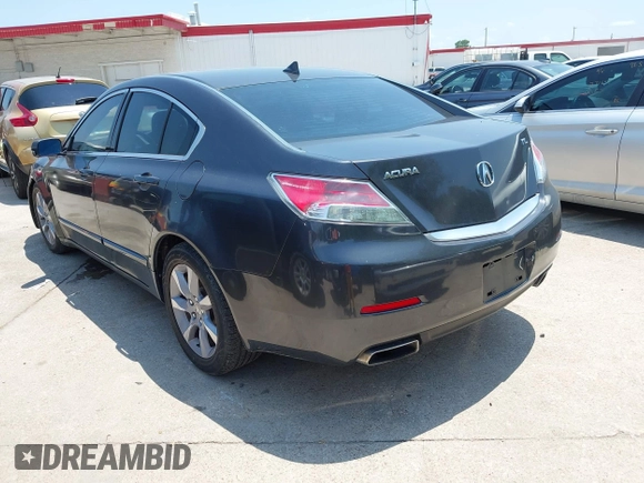 2012 Acura TL Auto z VIN 19UUA8F20CA005804, wystawiony jako IAAI lot #42505265 z przebiegiem 178 359 mil mil oraz . Historia ofert i sprzedaży dostępna na DreamBid. Obrazek 3.