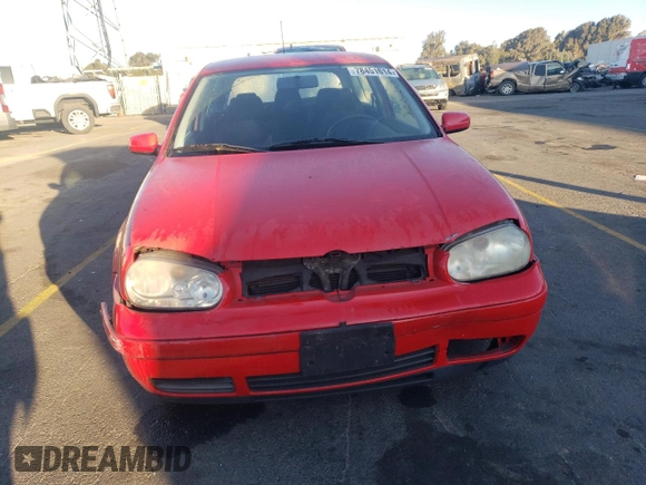 1999 Volkswagen Golf z VIN WVWBC31J6XW358185, wystawiony jako Copart lot #78451614 z przebiegiem 65 281 mil mil oraz Czysty tytuł • Clean title. Historia ofert i sprzedaży dostępna na DreamBid. Obrazek 5.