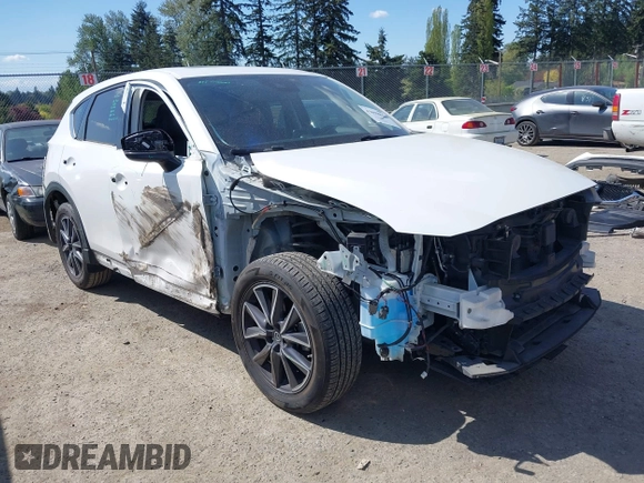2017 Mazda CX-5 Grand Touring with VIN JM3KFBDL9H0163031, listed as a IAAI auction lot 42098819 with 81,781 mi miles. Bid and sale history available at carsss.com. Image 6.