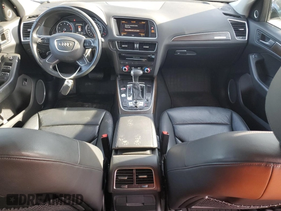 2017 Audi Q5 Premium Plus with VIN WA1L2AFP4HA006109, listed as a Copart auction lot 57851885 with 73,646 mi miles and Salvage title. Bid and sale history available at DreamBid. Image 8.