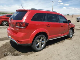 2017 Dodge Journey Crossroad Plus with VIN 3C4PDDGG6HT639298, listed as a Copart auction lot 55097135 with 39,203 mi miles and Salvage title. Bid and sale history available at DreamBid. Image 3.