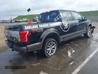 2016 Ford F-150 XLT with VIN 1FTEW1EG6GFB84352, listed as a IAAI auction lot 41910155 with 128,756 mi miles. Bid and sale history available at carsss.com. Image 4.