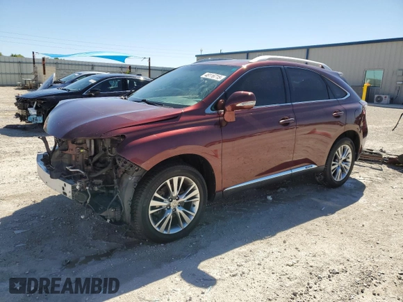 2014 Lexus RX 450h with VIN JTJBC1BA9E2067846, listed as a Copart auction lot 48116715 with 141,693 mi miles and Non repairable. Bid and sale history available at DreamBid. Image 1.