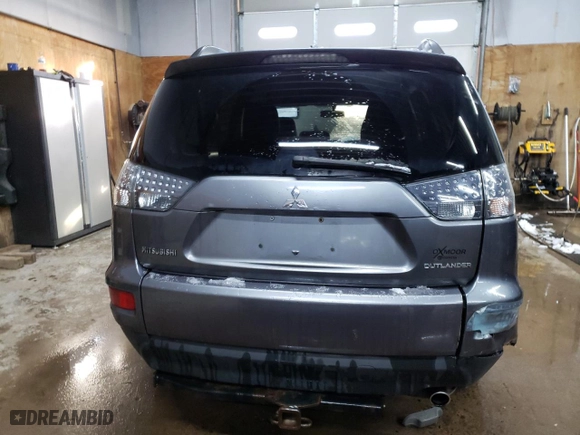 2012 Mitsubishi Outlander SE with VIN JA4AS3AW2CU019806, listed as a Copart auction lot 85962104 with 129,766 mi miles and Clean Title. Bid and sale history available at carsss.com. Image 6.