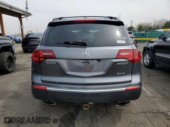 2012 Acura MDX Tech Pkg with VIN 2HNYD2H33CH506479, listed as a Copart auction lot 51346705 with 115,155 mi miles and Salvage Title. Bid and sale history available at carsss.com. Image 6.