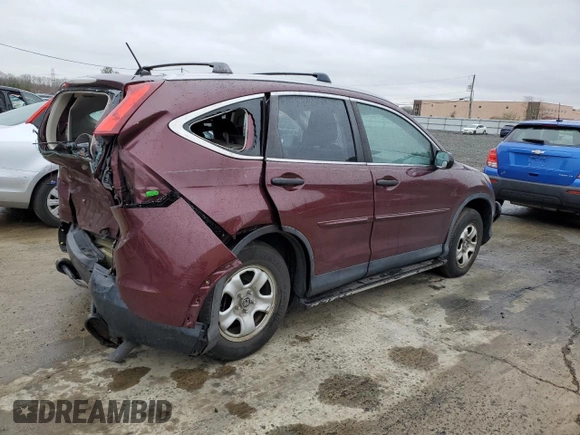 2014 Honda CR-V LX with VIN 5J6RM4H35EL111192, listed as a Copart auction lot 51778875 with 107,686 mi miles and Salvage Title. Bid and sale history available at carsss.com. Image 3.