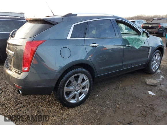 2011 Cadillac SRX Premium Collection with VIN 3GYFNFEY2BS562503, listed as a Copart auction lot 44624055 with 80,992 mi miles and Salvage Title. Bid and sale history available at carsss.com. Image 3.