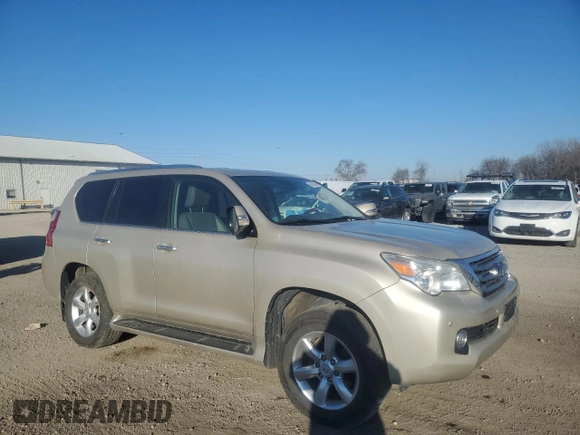 2011 Lexus GX 460 with VIN JTJBM7FX9B5031325, listed as a Copart auction lot 50073985 with 202,377 mi miles and Salvage Title. Bid and sale history available at DreamBid. Image 4.