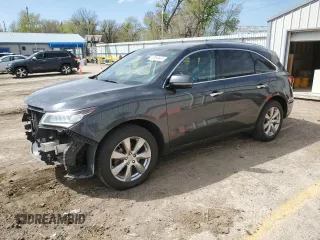 2015 Acura MDX Advance z VIN 5FRYD4H86FB009089, wystawiony jako Copart lot #52556645 z przebiegiem 186 328 mil mil oraz Szkoda całkowita • Salvage title. Historia ofert i sprzedaży dostępna na DreamBid. Obrazek 1.
