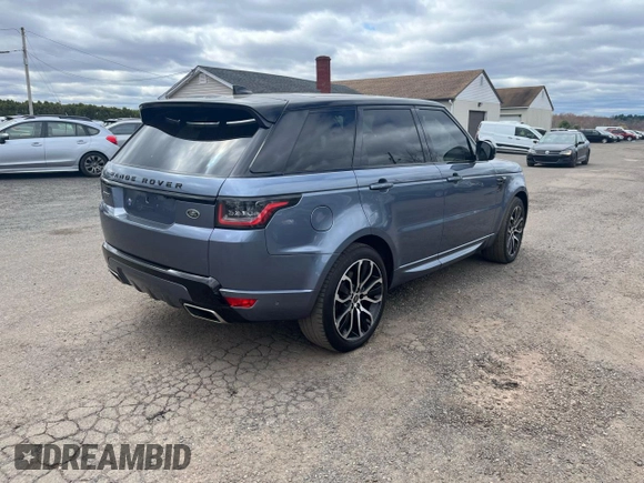 2018 Land Rover Range Rover Sport HSE Dynamic with VIN SALWV2SV4JA409879, listed as a Copart auction lot 53682555 with 127,955 mi miles and Clean Title. Bid and sale history available at carsss.com. Image 3.