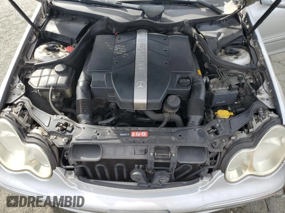 2005 Mercedes-Benz C 320 with VIN WDBRF64J75F581799, listed as a Copart auction lot 75458214 with 136,432 mi miles and Clean Title. Bid and sale history available at DreamBid. Image 11.