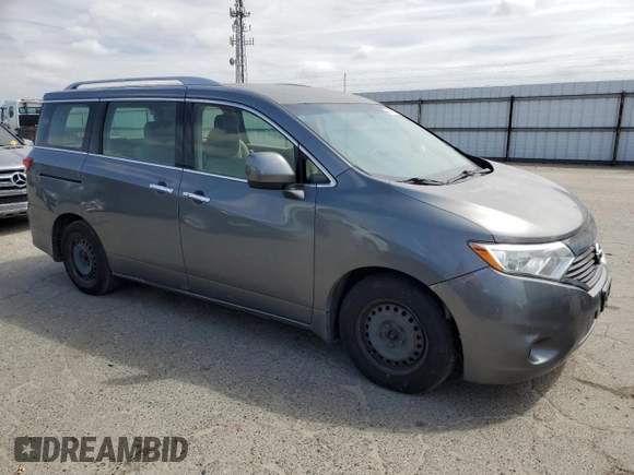 2014 Nissan Quest SV with VIN JN8AE2KP0E9107827, listed as a Copart auction lot 53462535 with Not Provided miles and Clean Title. Bid and sale history available at carsss.com. Image 4.