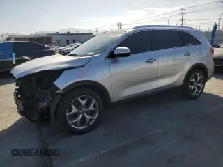 2019 Kia Sorento EX with VIN 5XYPH4A54KG596624, listed as a Copart auction lot 57770045 with 121,265 mi miles and Salvage title. Bid and sale history available at DreamBid. Image 1.