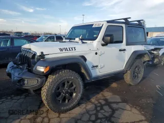 2021 Jeep Wrangler Sport S with VIN 1C4GJXAN4MW627446, listed as a Copart auction lot 78313653 with 42,536 mi miles and Salvage Title. Bid and sale history available at DreamBid. Image 1.